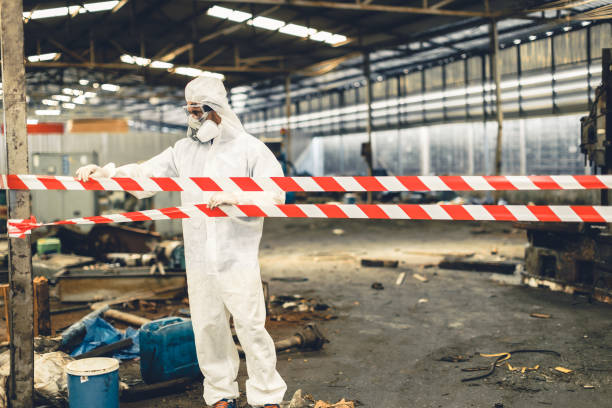 Professional Infectious Disease Decontamination technician working in Kings Beach, CA